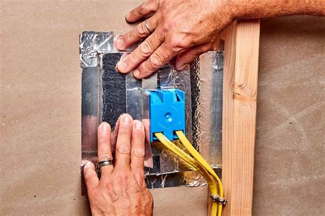 electric boxes for exterior insulation walls|how to seal electrical outlets.